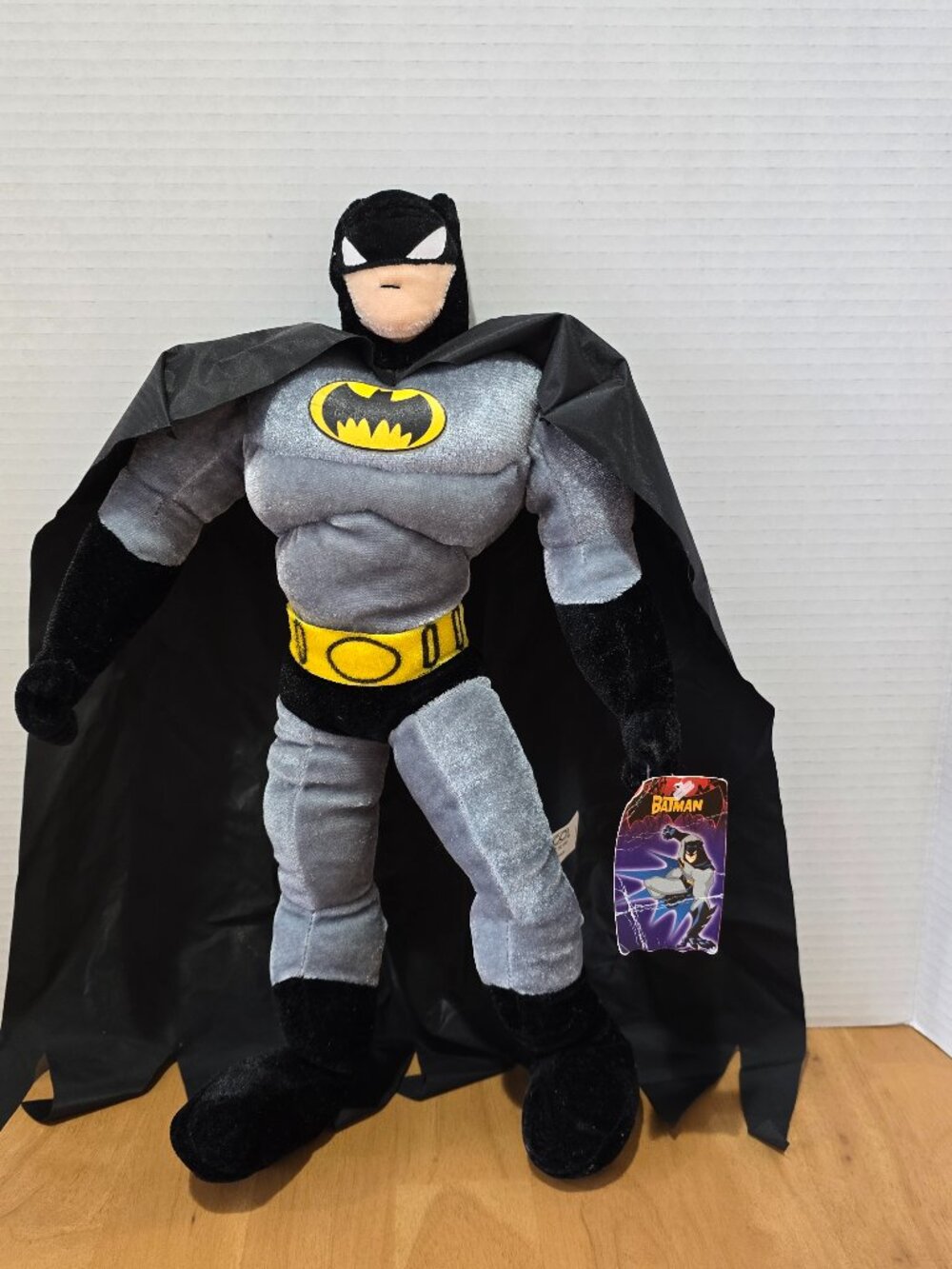 Batman Nanco Cartoon Network Plush Stuffed Figure 16 Inches NWT